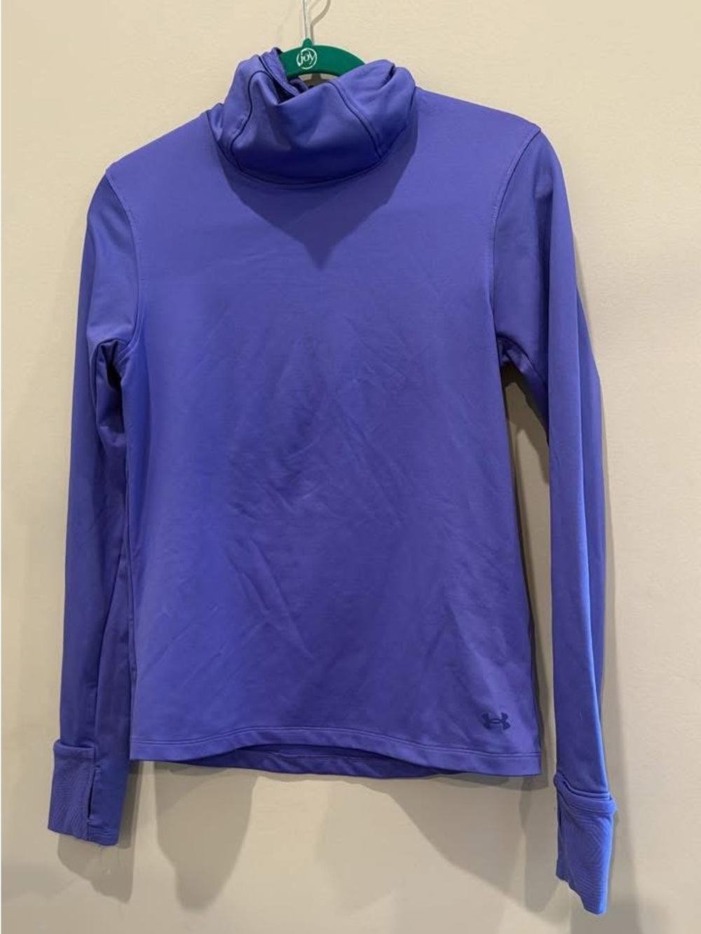 Under Armour Women's Lavender/Purple Long-Sleeve Turtleneck Top